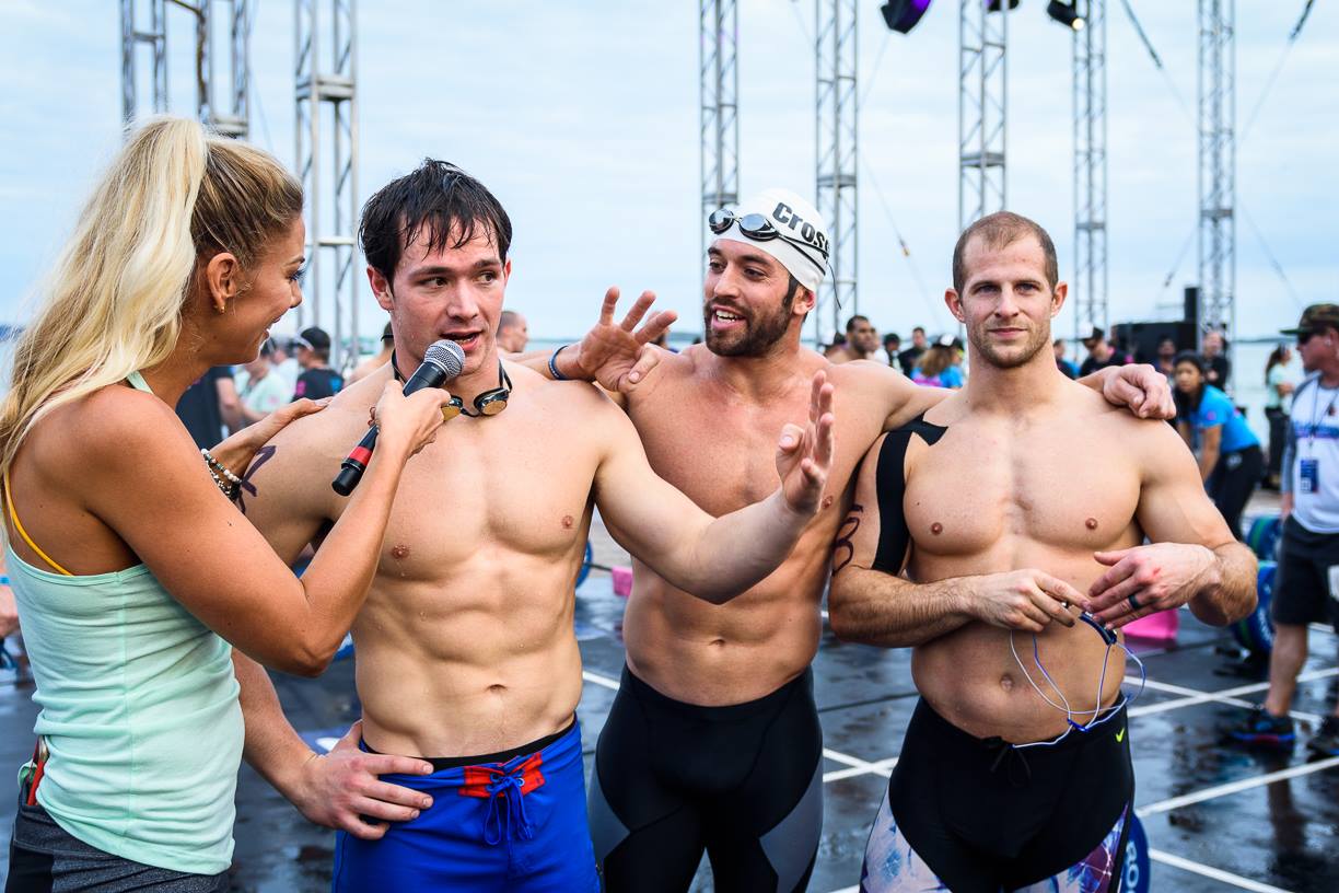 James Hobart, Rich Froning and Matt Hewett