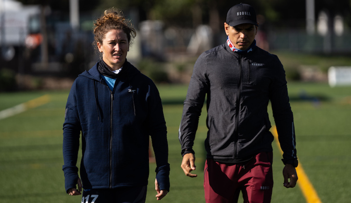 Toomey and Orr with their Games faces during Stage 2 (Photo credit: David Soo)