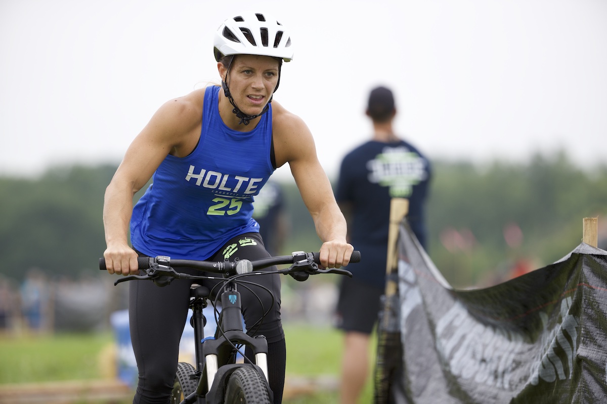 Holte in a league of her own during Cyclocross (Photo by Dave Re)