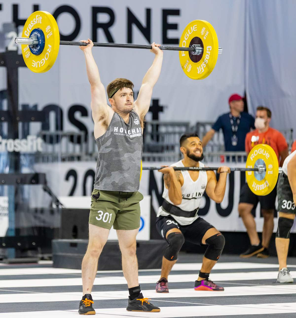 Brett Horchar at the 2021 CrossFit Games