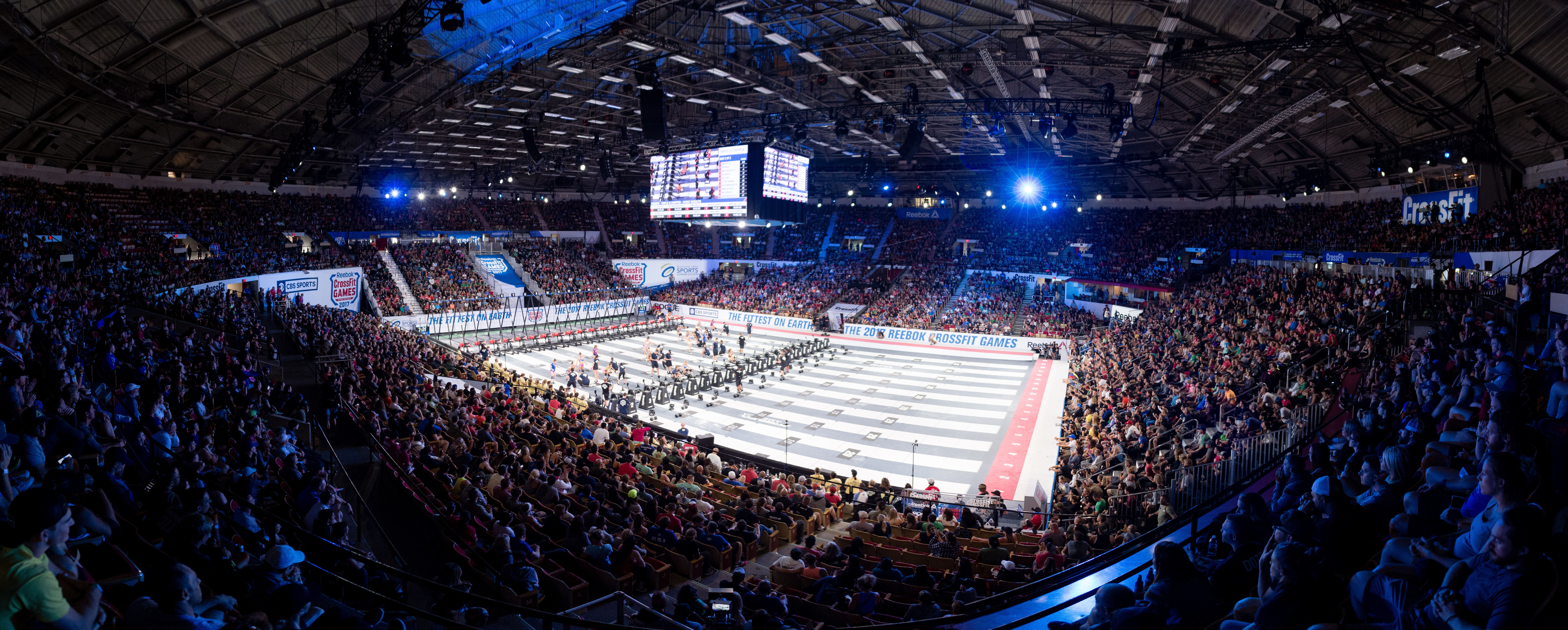 The Coliseum at the 2017 Reebok CrossFit Games