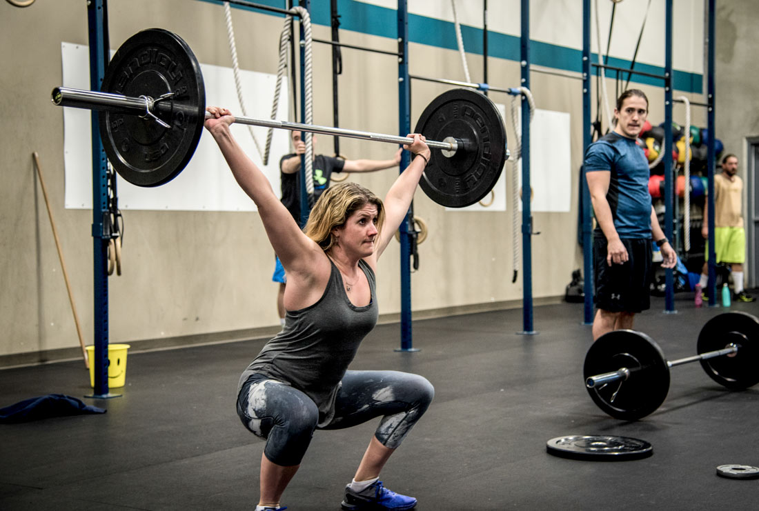 Bedrock CrossFit athlete