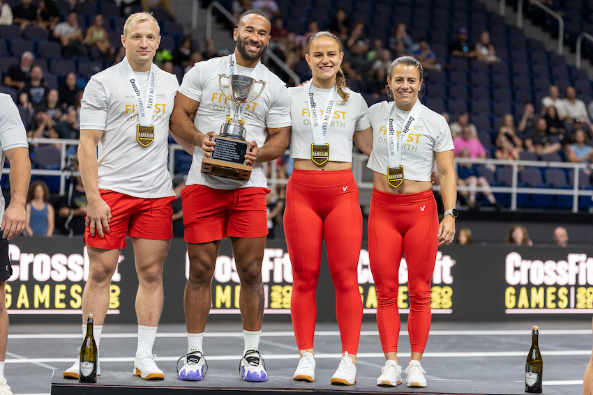 CrossFit Oslo podium