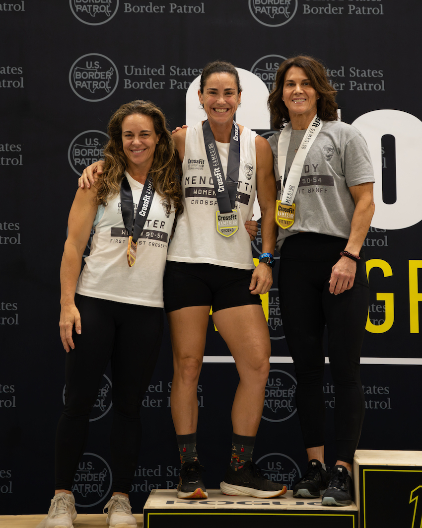 Women 50-54 podium