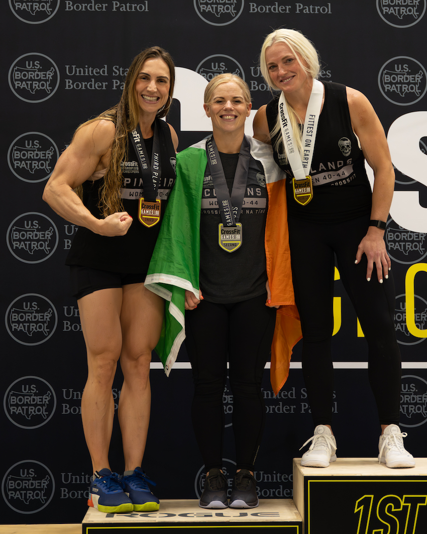 Women 40-44 podium