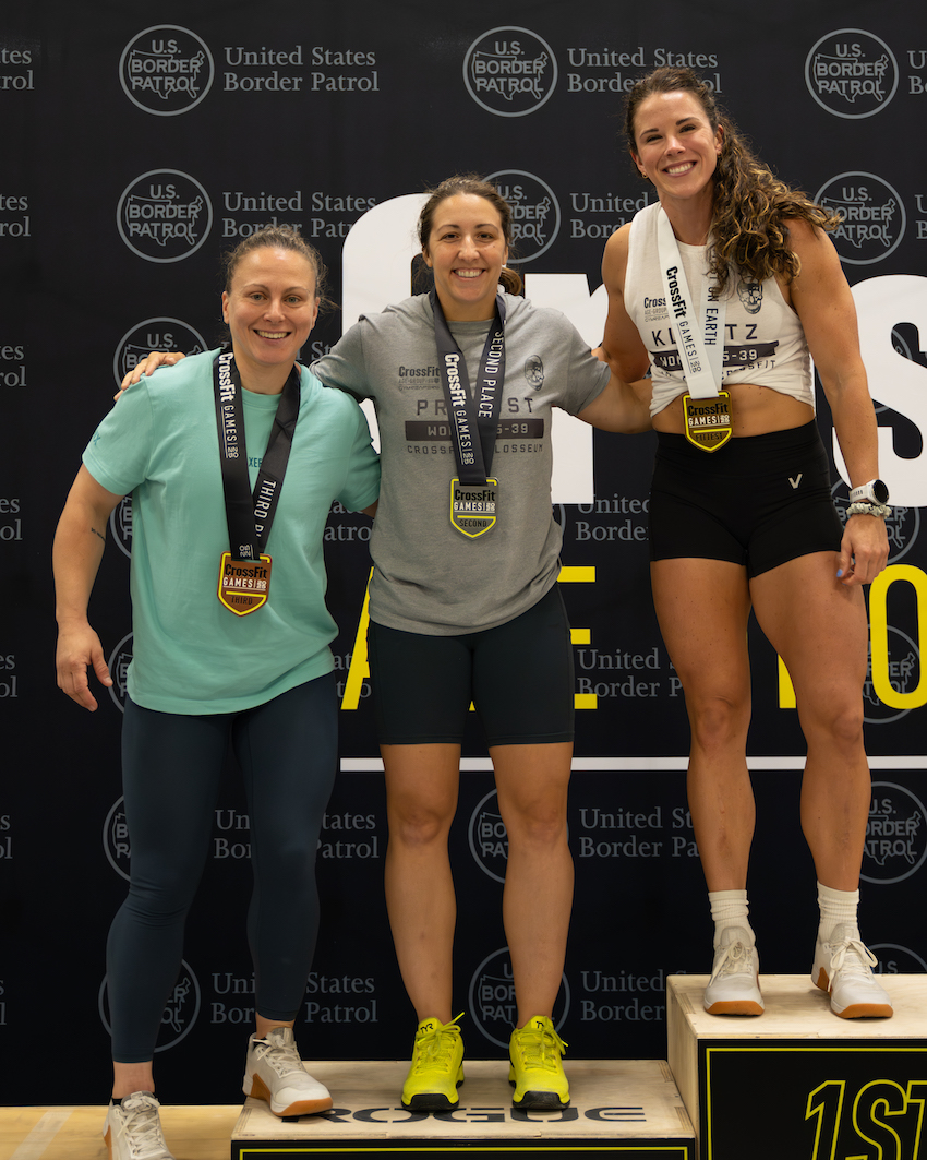 Women 35-39 podium