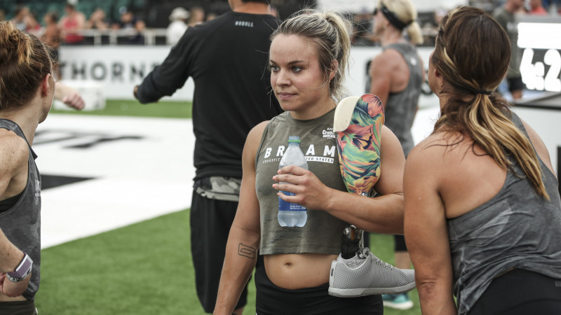 Amy Bream at the 2021 NOBULL CrossFit Games