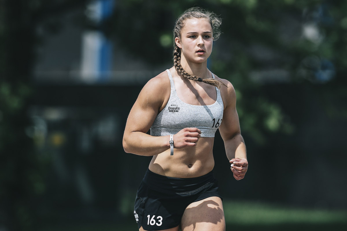 Olivia Sulek at the CrossFit Games 