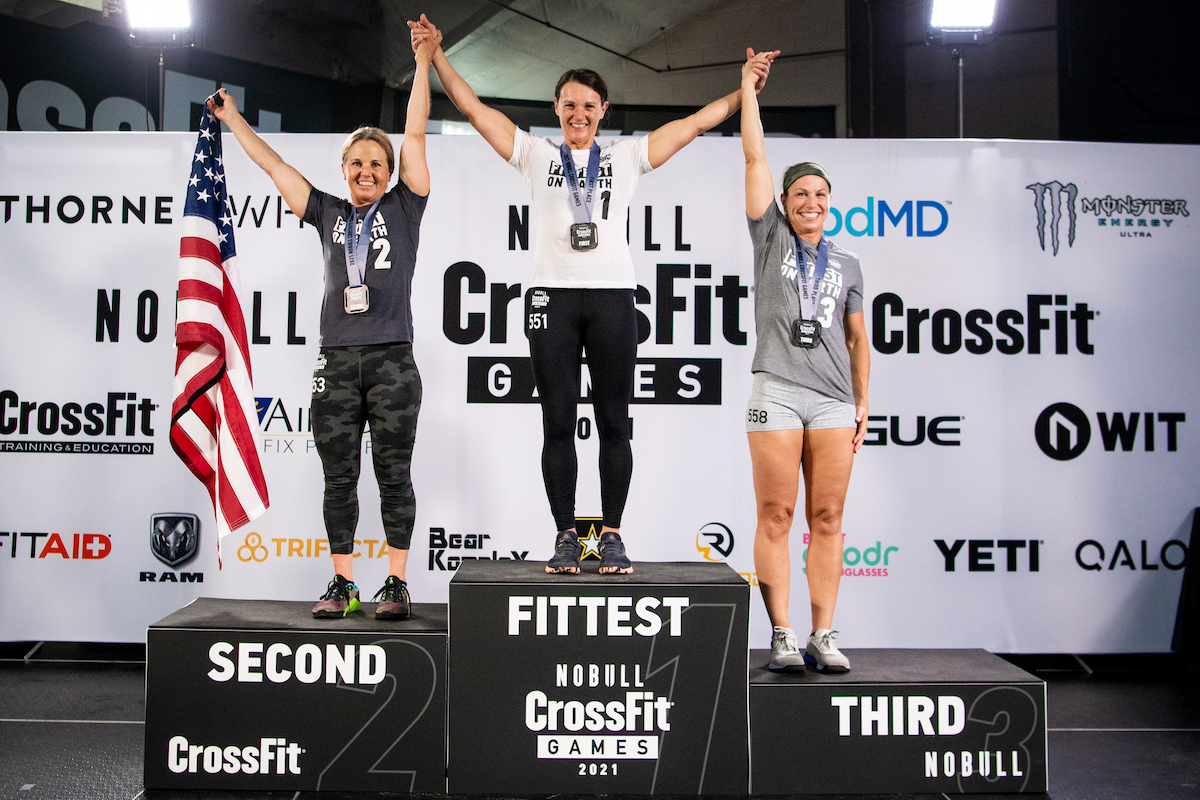 Women's Podium 55-59