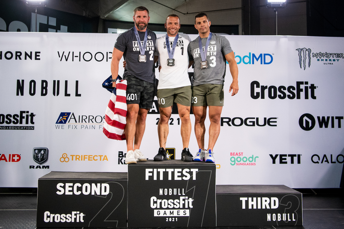 Men's Podium 40-44