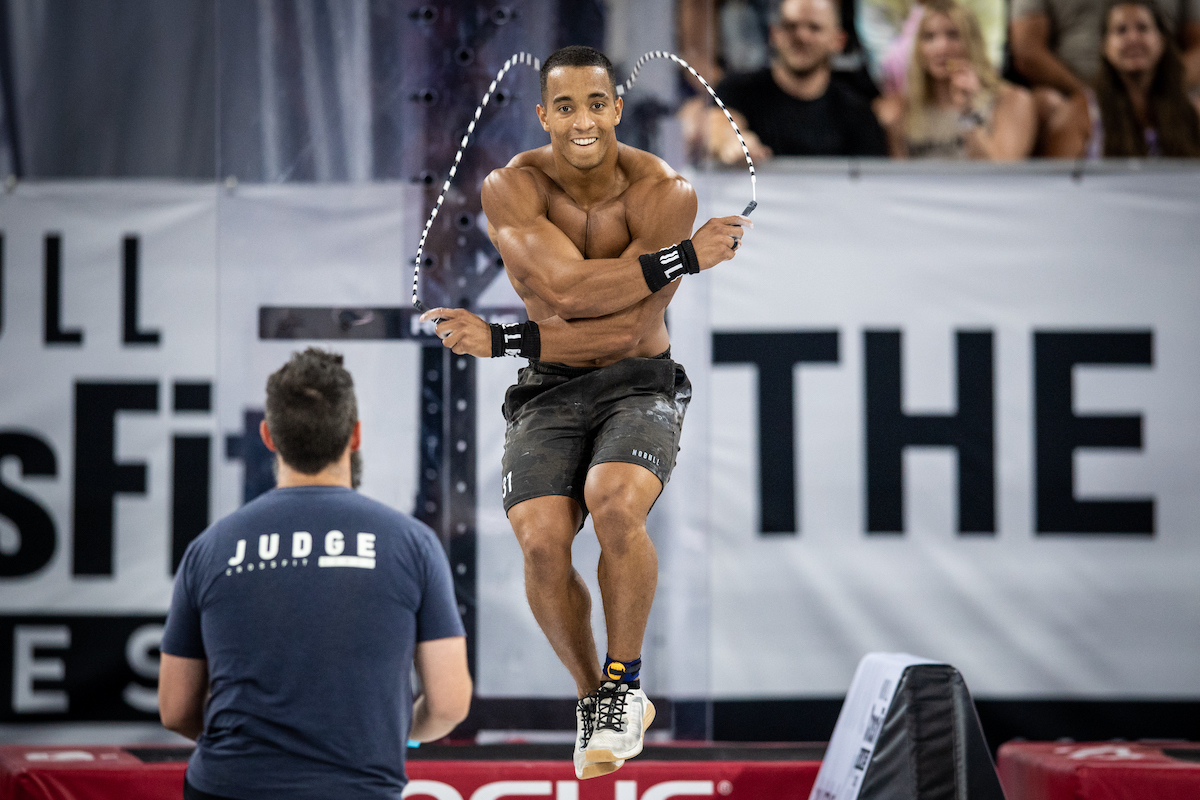 Gui Malheiros at the 2022 CrossFit Games