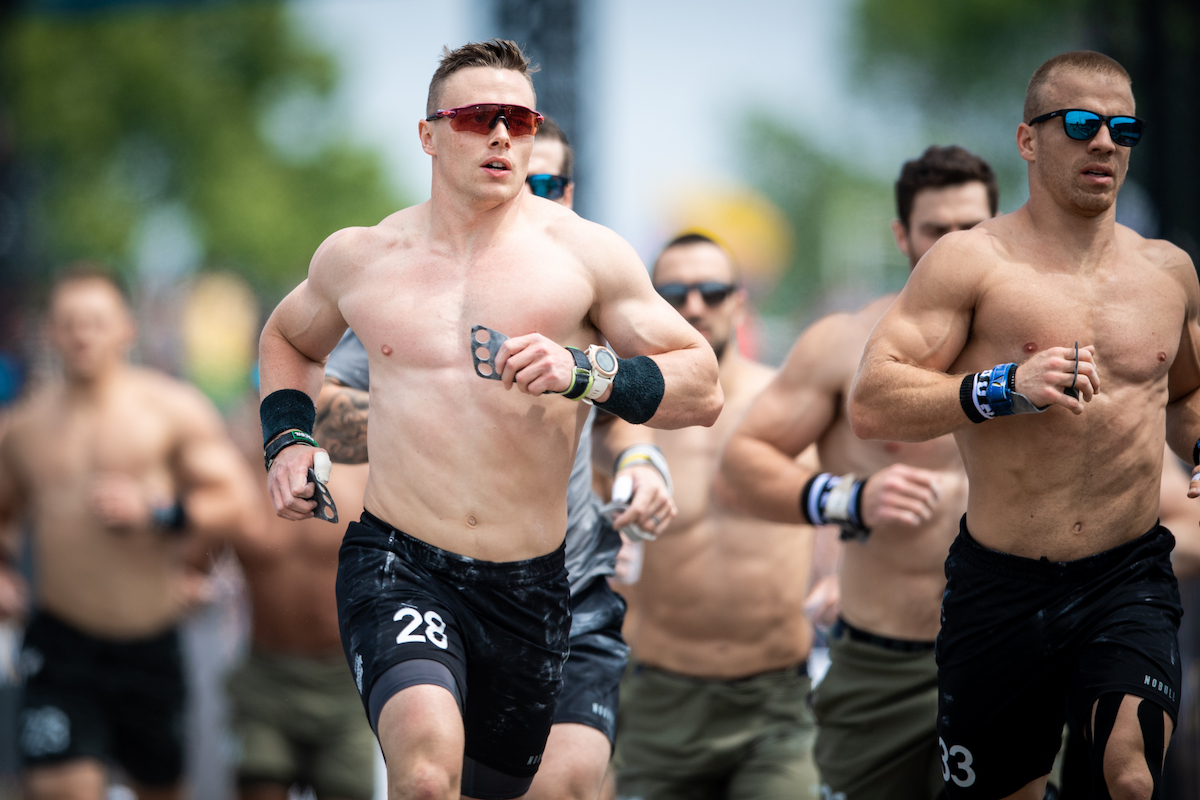 Bjorgvin Karl Gudmundsson at the CrossFit Games