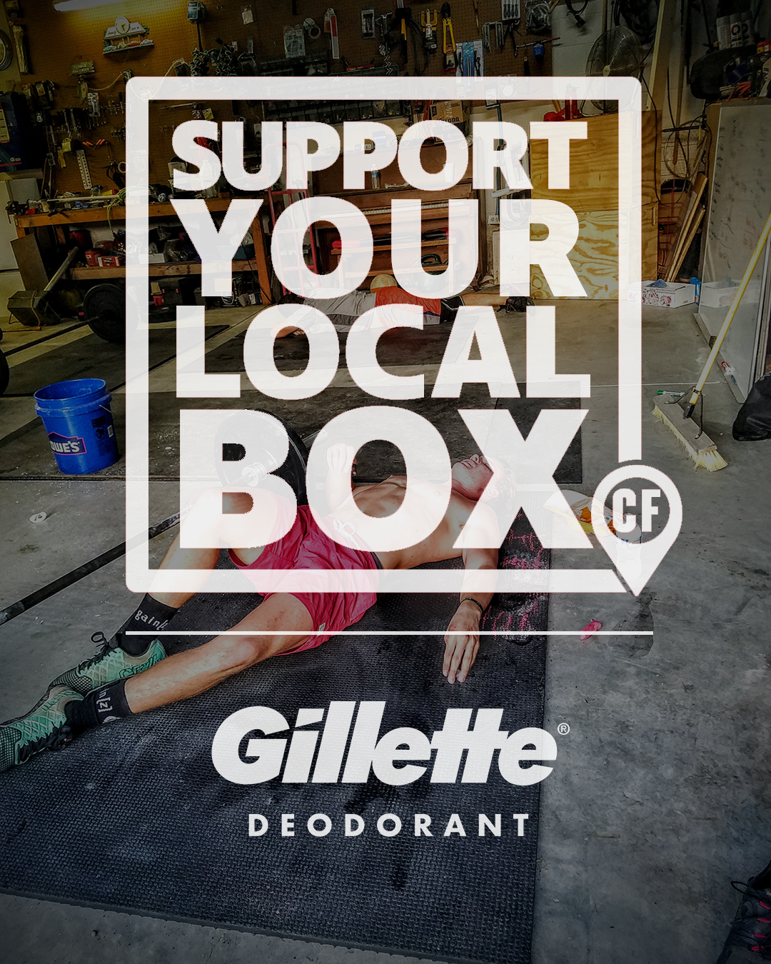 Gillette Deo Match Support Your Local Box 