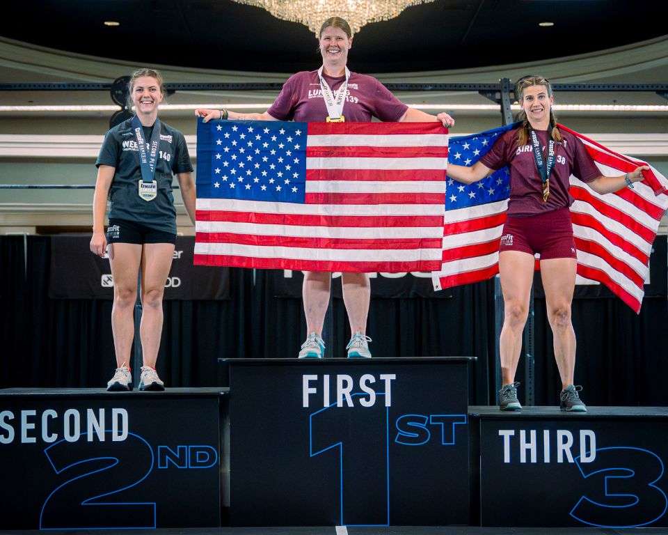 Standing Diagnosed podium - women 