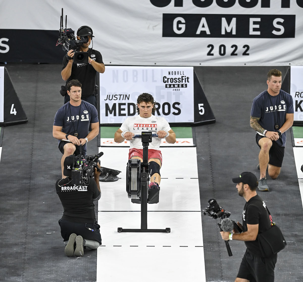 Justin Medeiros at the 2022 Games