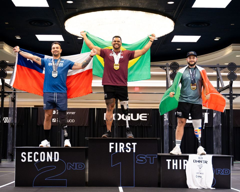 Lower - Below Knee podium - Men .