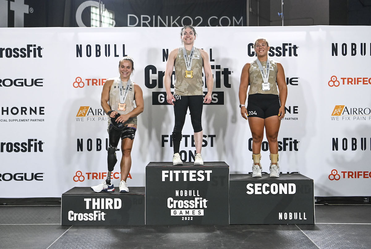 Women Lower Extremity Podium 