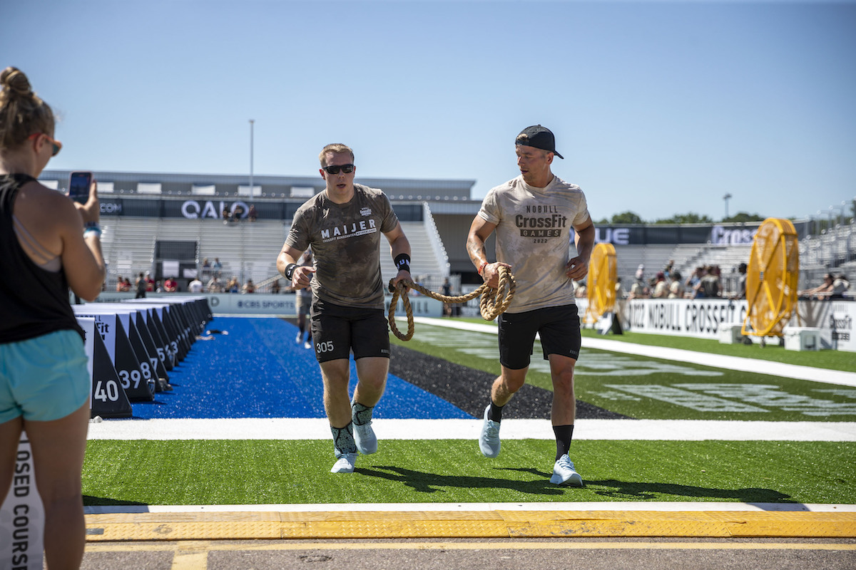 Kevin Maijer and Coach Martin Koelewijn