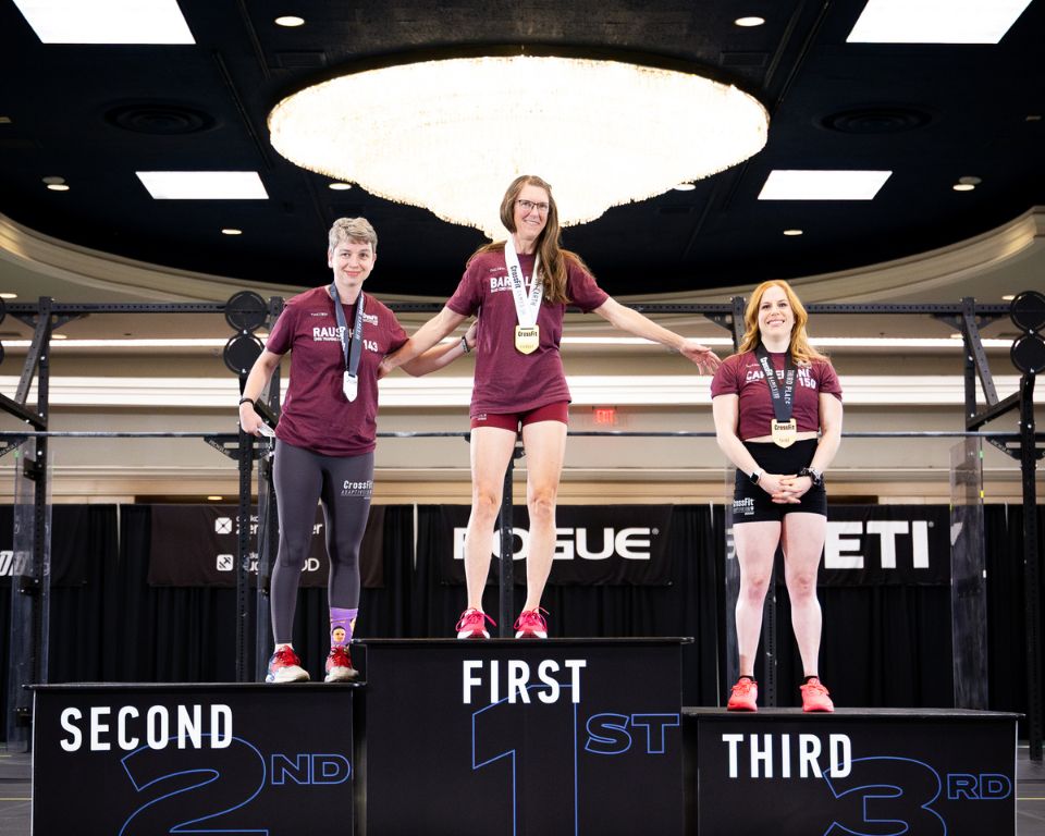 Neuro Major podium - women