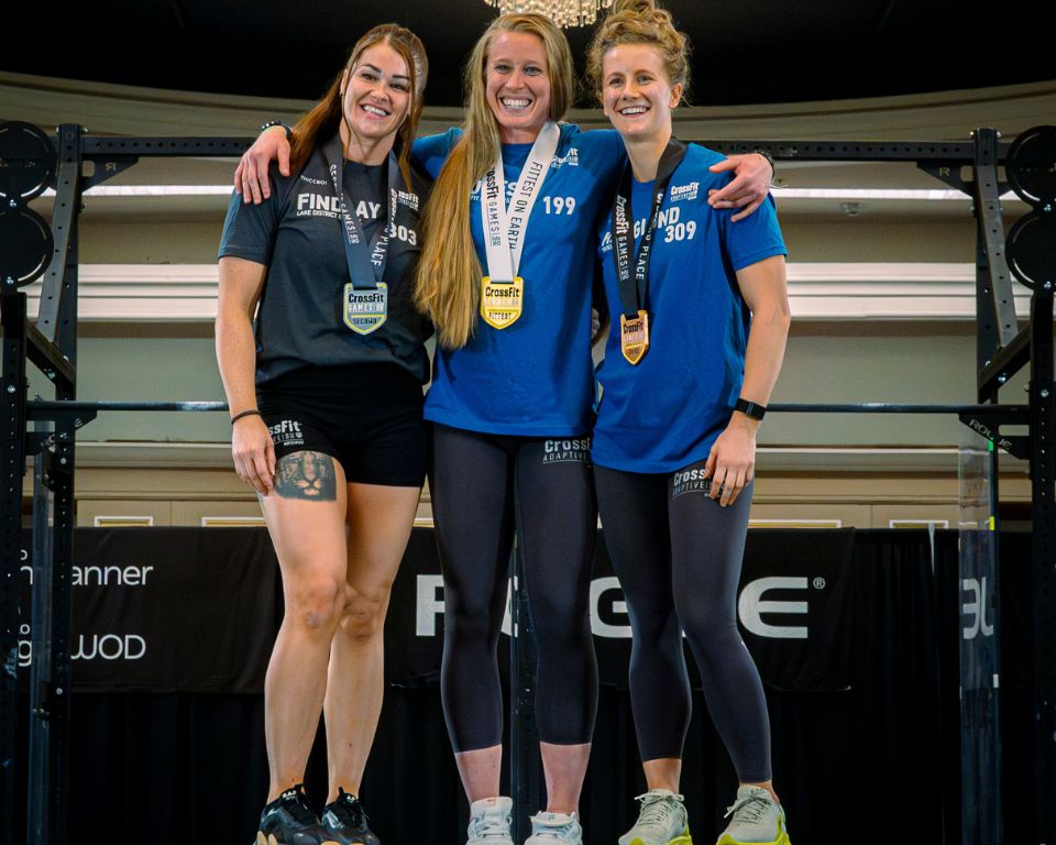 Standing Diagnosed podium - women 