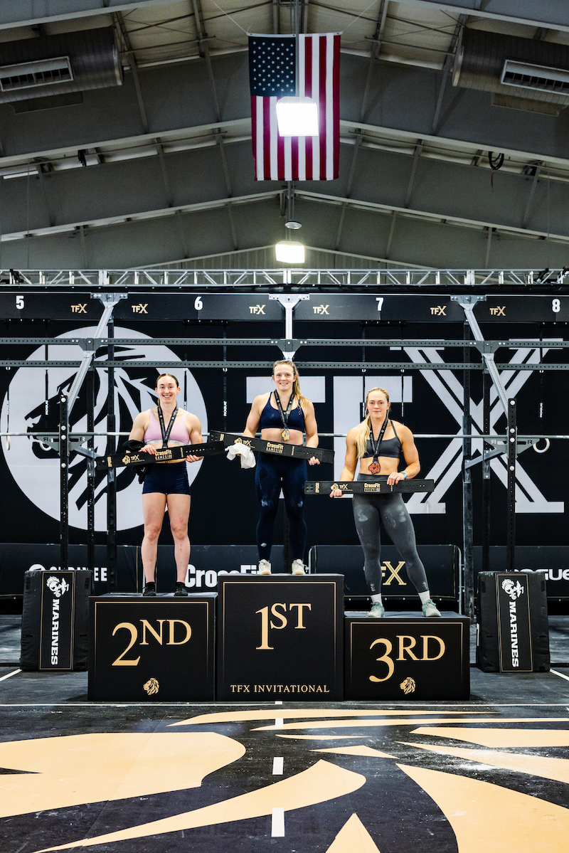 2025 Fittest Experience Podium - Women