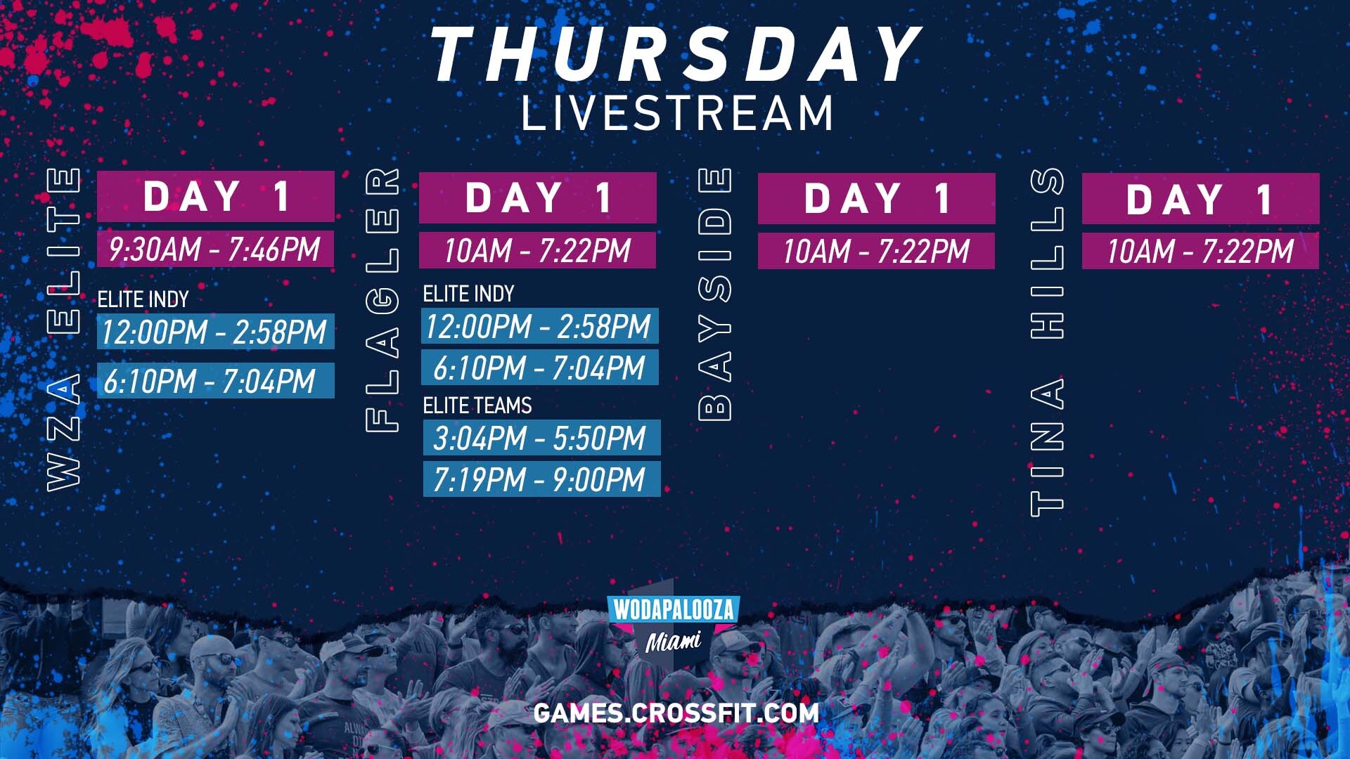 WZA streaming schedule