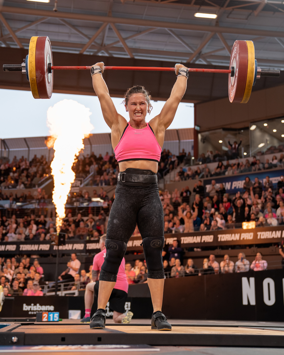 Tia-Clair Toomey during Event 3 | Photo by @benywatson