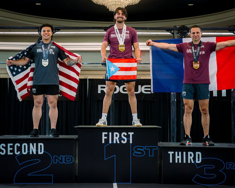 Upper - 2 Point podium - Men 