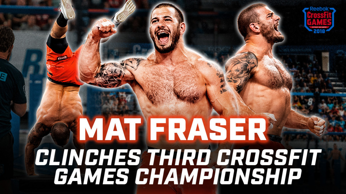 Mat Fraser Reebok Crossfit Games 2018 Results Rich Froning 2018