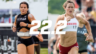 Open Workout 22.2 — Tia-Clair Toomey vs. Mallory O’Brien