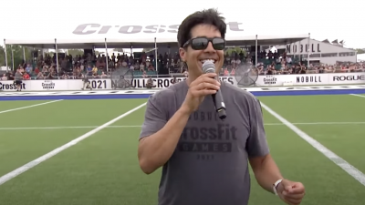 Dace Castro at the Opening ceremony